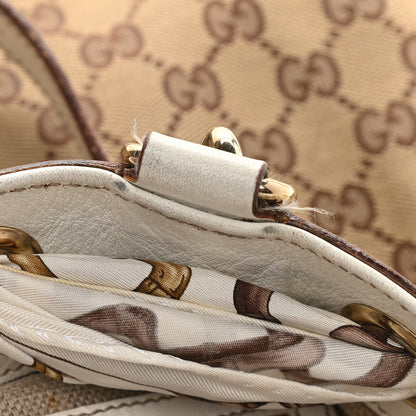 Gucci Monogram Large Positano Tote Off White 17 of 19