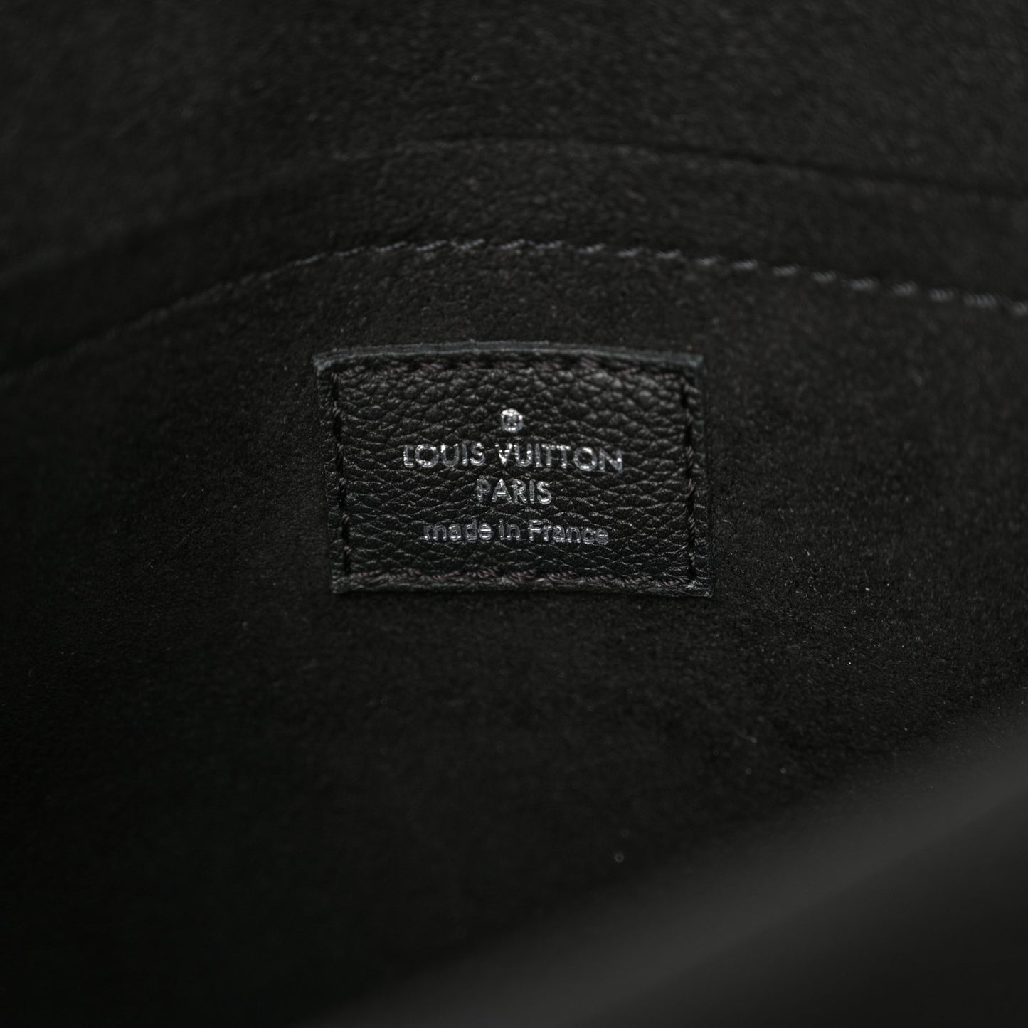 Soft Calfskin My Lockme Chain Bag BB Black