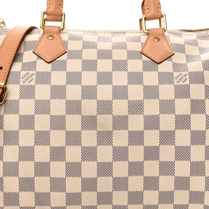Louis Vuitton Damier Azur Speedy Bandouliere 30 8 of 11