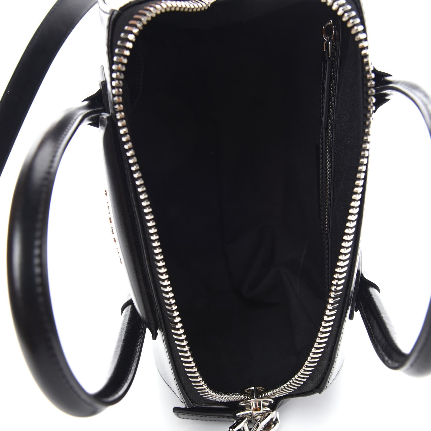 Givenchy Shiny Lord Calfskin Small Antigona Black 5 of 13