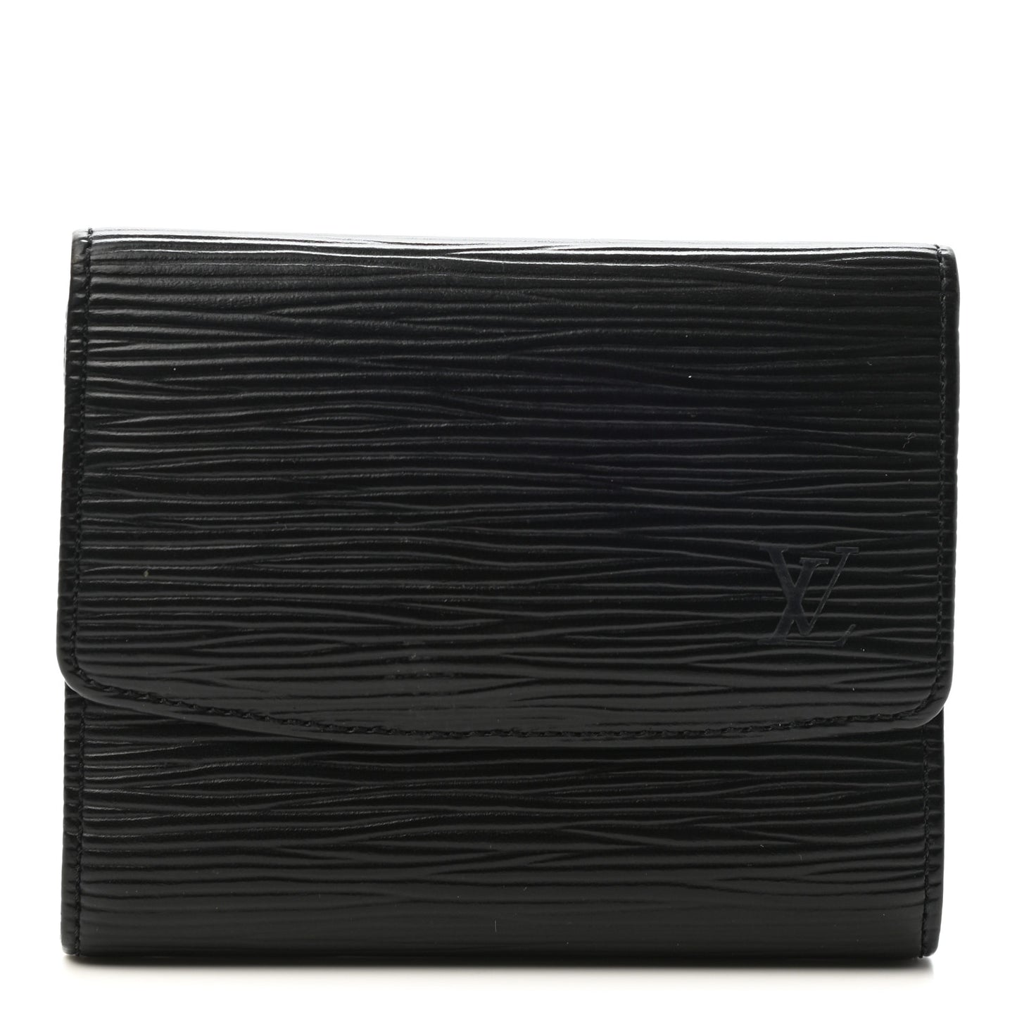 Epi Porte-Monnaie Tresor Wallet Black