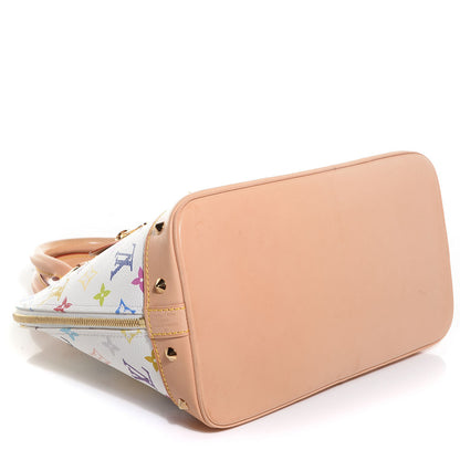 Louis Vuitton Monogram Multicolor Alma White 5 of 8