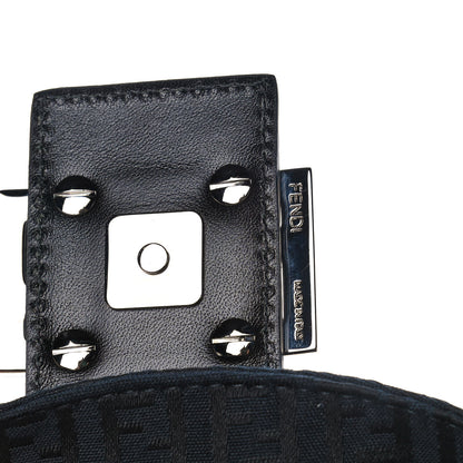 Fendi Zucchino Baguette Black 10 of 12
