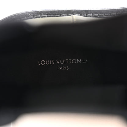 Louis Vuitton Calfskin Beaubourg Ankle Boots 38.5 Black Green 6 of 10