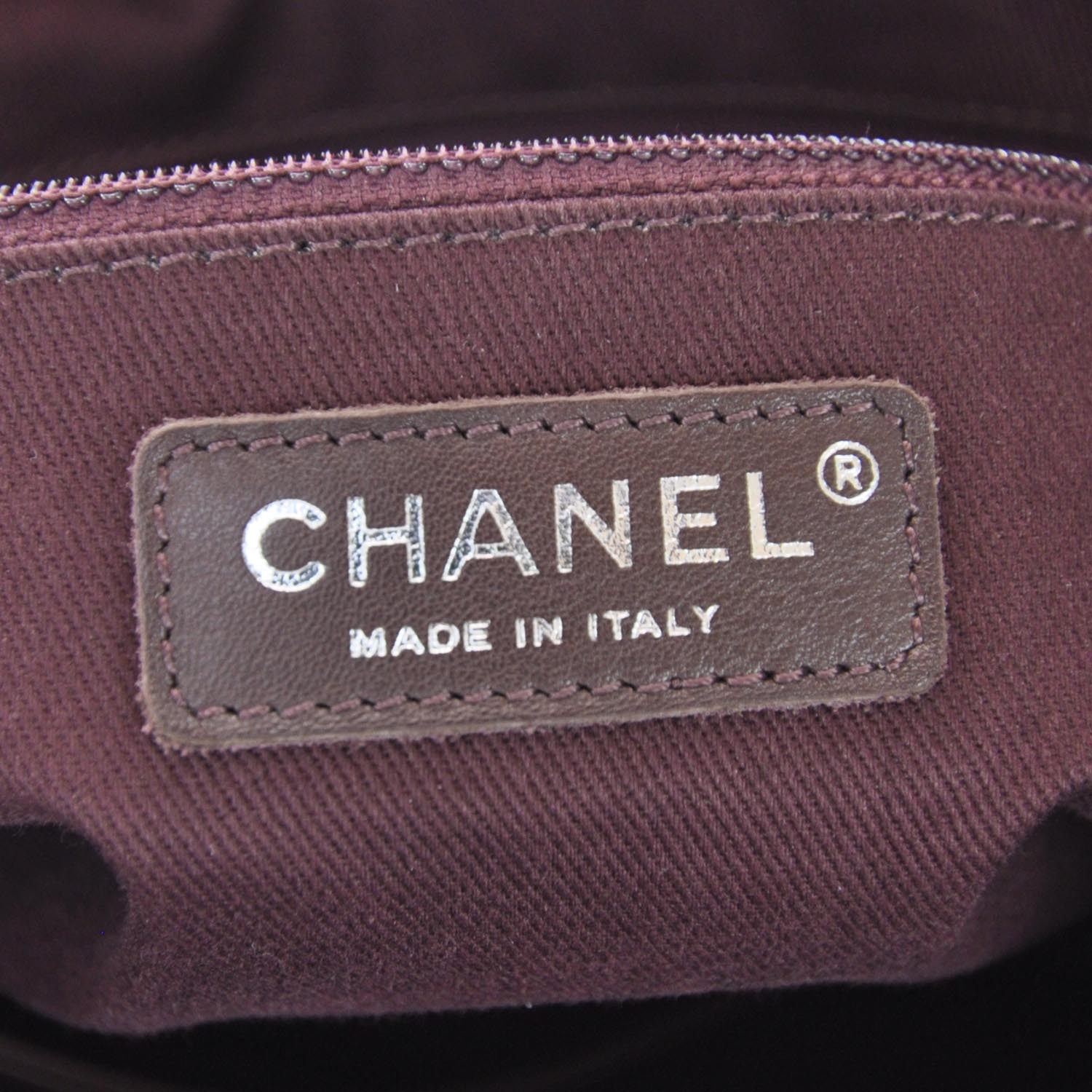 Chanel Leather Istanbul Tote Black 11 of 13