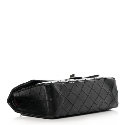 Chanel Aged Calfskin Quilted 2.55 Reissue 225 Flap Black 4 of 15