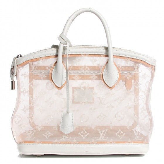 Louis Vuitton Monogram Transparence Lockit White 1 of 14