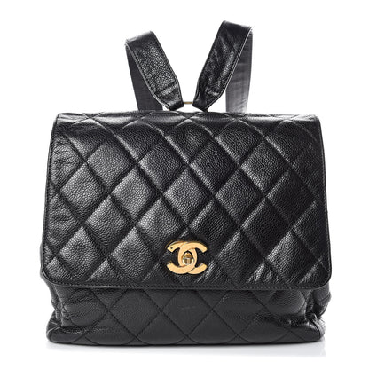 Chanel Caviar Quilted Backpack Black 1 of 13