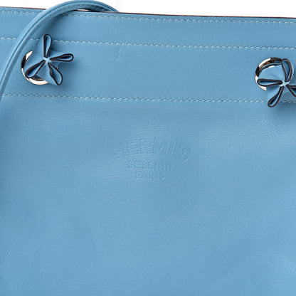 Hermes Milo Lambskin Swift Mini Aline Bleu Du Nord 10 of 10
