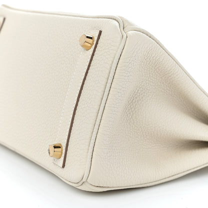 Hermes Togo Birkin 25 Craie 10 of 11