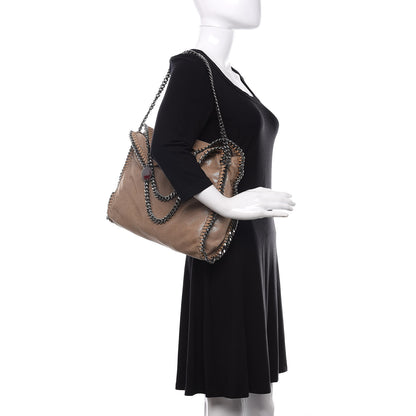 Stella McCartney Shaggy Deer Falabella Fold Over Tote Redwood 2 of 8