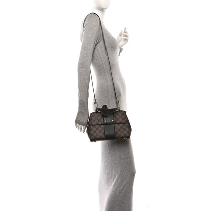 Louis Vuitton Damier Ebene Bond Street BB Black 2 of 9