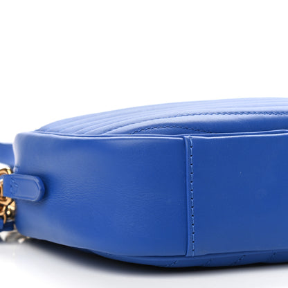 Louis Vuitton Calfskin New Wave Camera Bag Bleu Neon 9 of 10