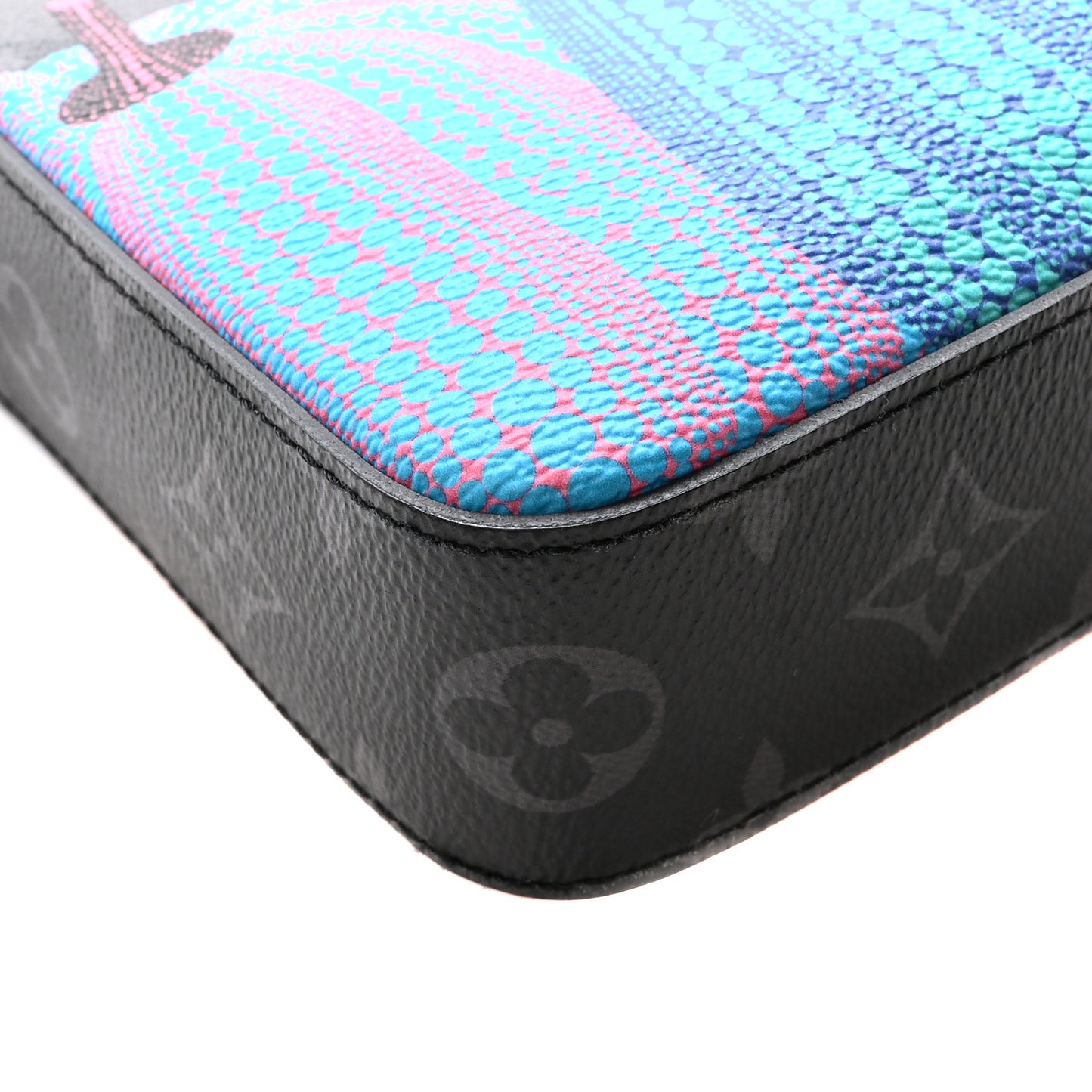 LV x YK Monogram Eclipse Reverse Pumpkin Trio Messenger