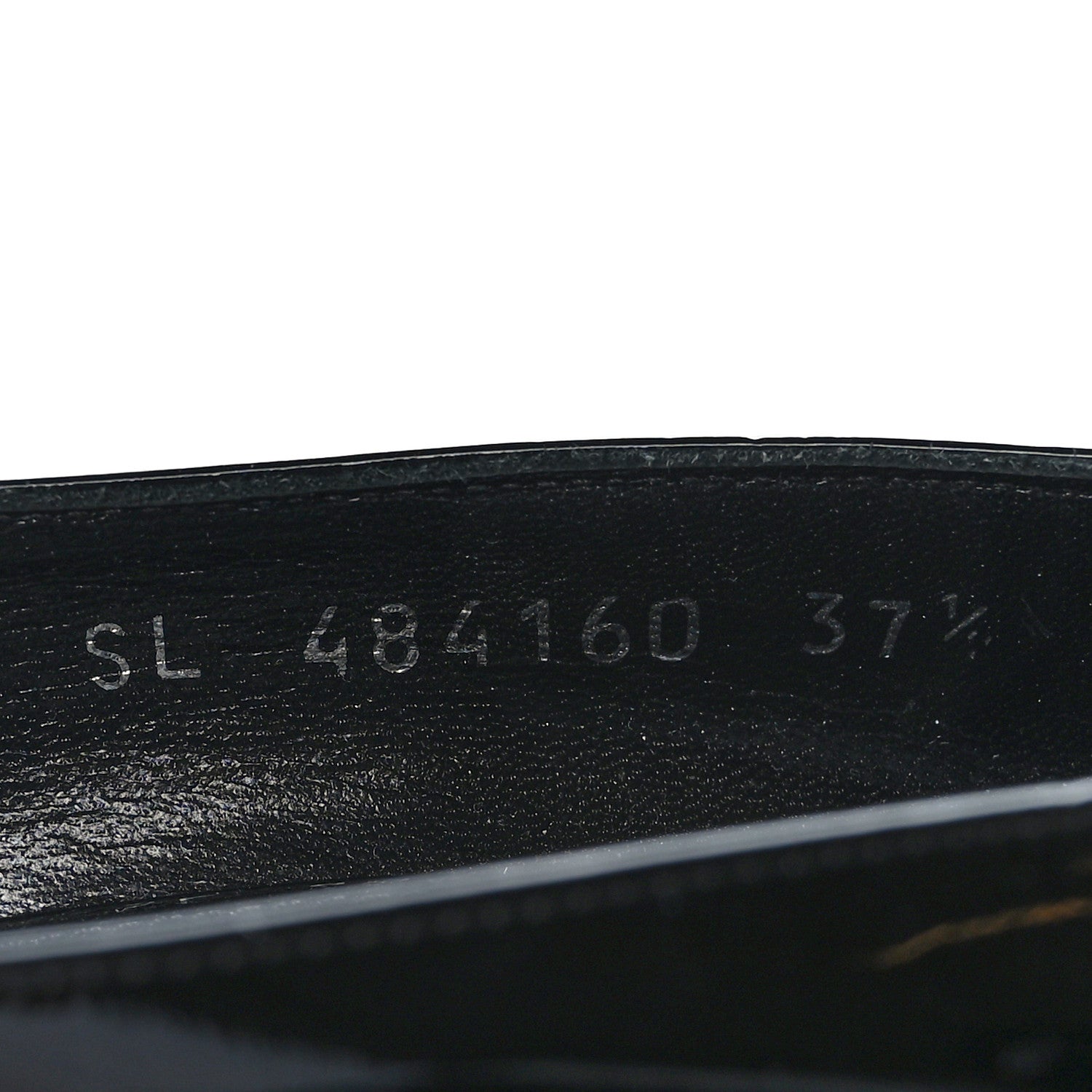 Saint Laurent Patent Calfskin Opyum 85 Pumps 37.5 Black 6 of 8