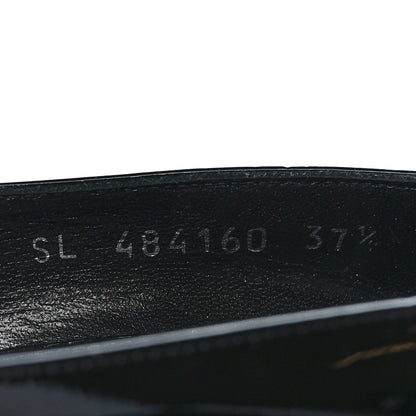 Saint Laurent Patent Calfskin Opyum 85 Pumps 37.5 Black 6 of 8