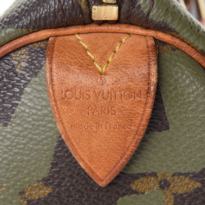 Louis Vuitton Monogram Graffiti Speedy 30 Kaki 6 of 26