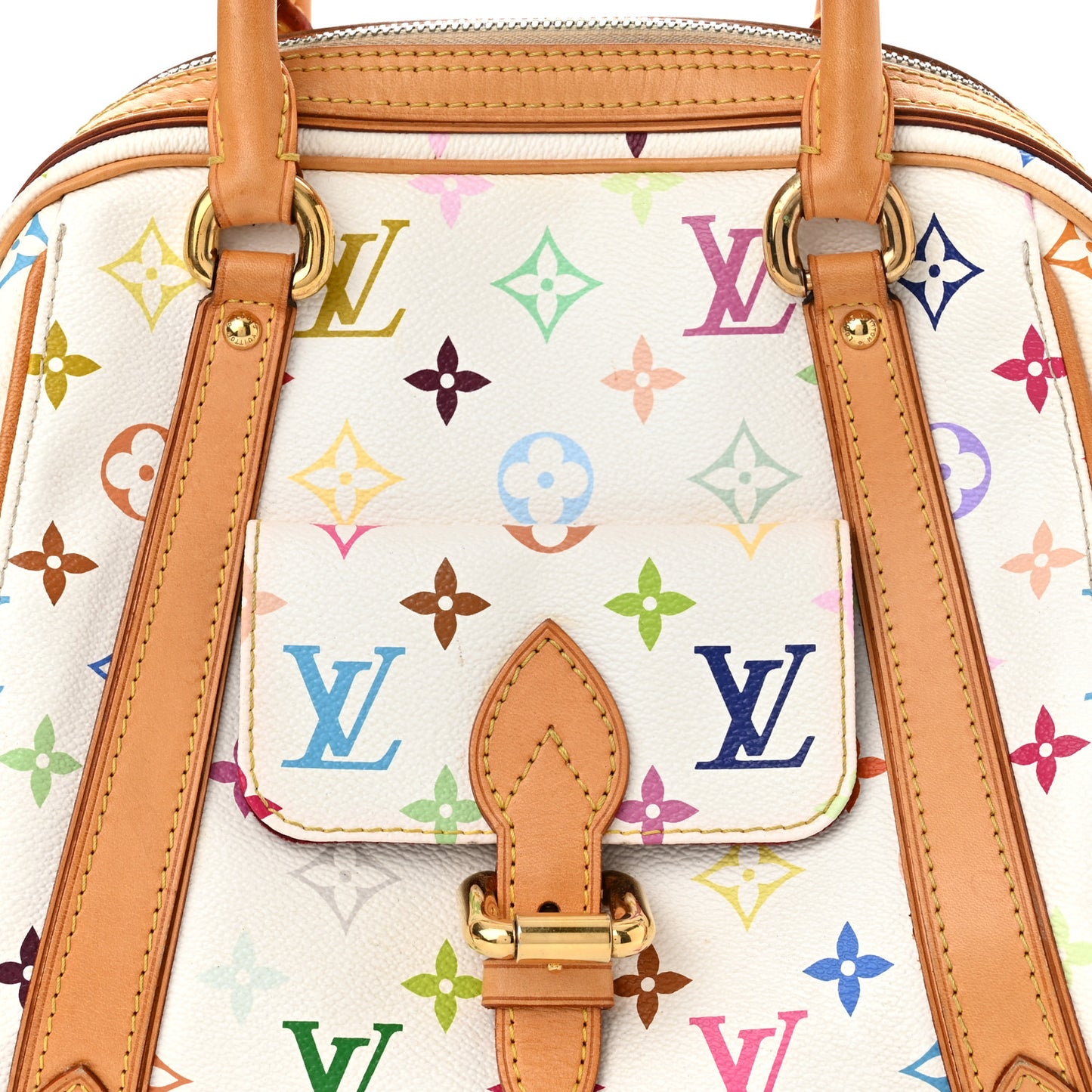 Monogram Multicolor Priscilla White