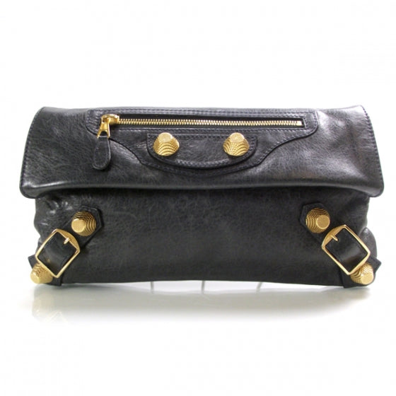 Balenciaga Agneau Giant Envelope Clutch GGH 1 of 8