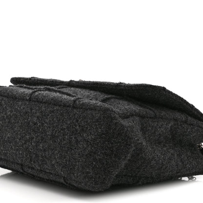 Chanel Wool Quilted 2.55 Reissue 227 Flap Grey 10 of 10