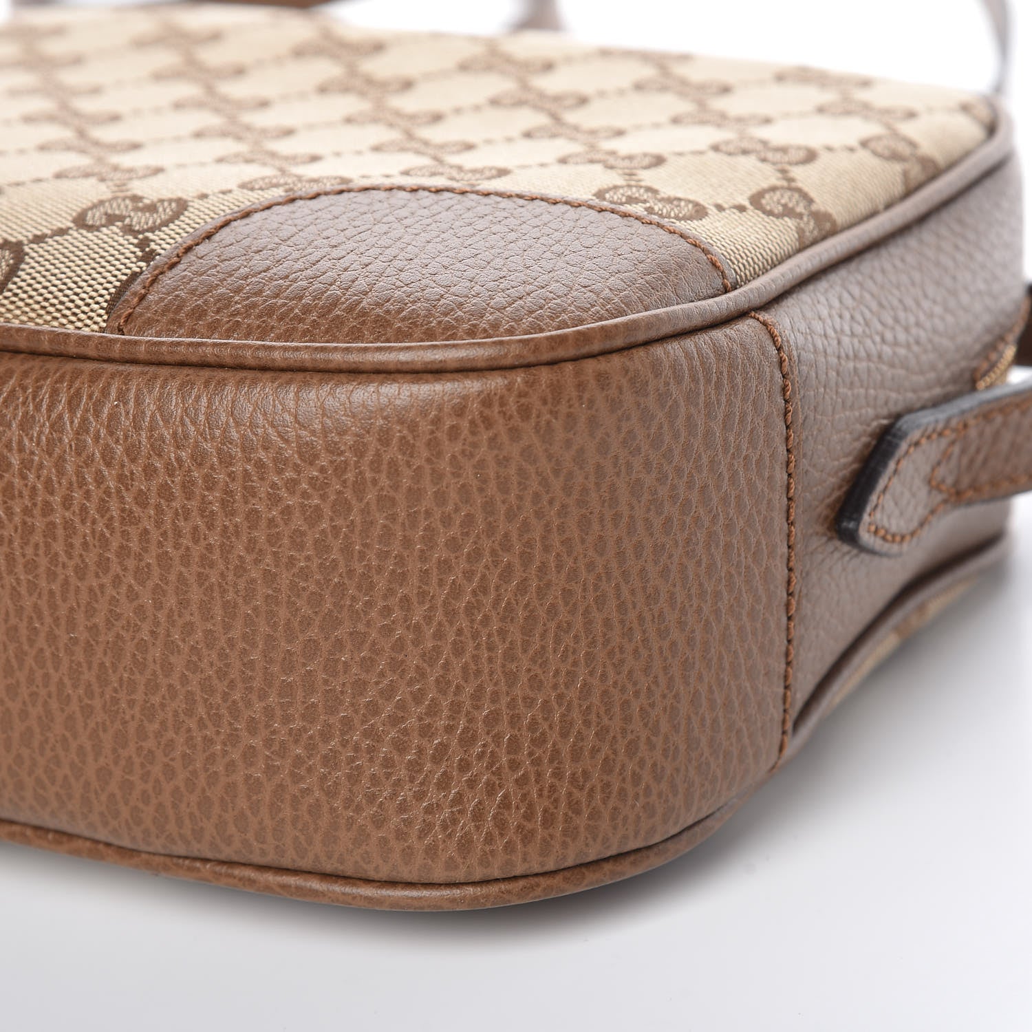 Gucci Monogram Mini Bree Messenger Bag Beige Tabacco 10 of 10