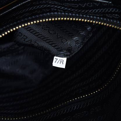 Prada Tessuto Nylon Saffiano Tote Black 7 of 11