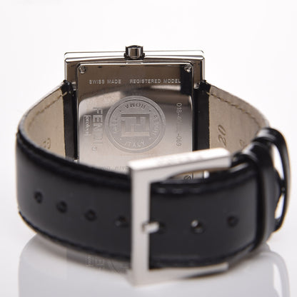 Fendi Stainless Steel Calfskin 24mm FendiMania Quartz Watch 5 of 7
