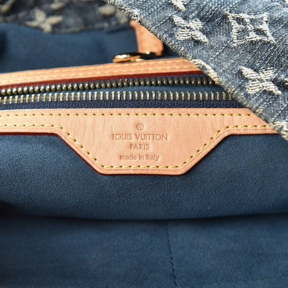 Louis Vuitton Denim Daily GM Gris Blue 6 of 12