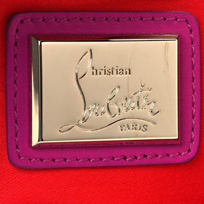 Christian Louboutin Calfskin Studded Loubiposh Chain Clutch Rose Indien Gold 5 of 11