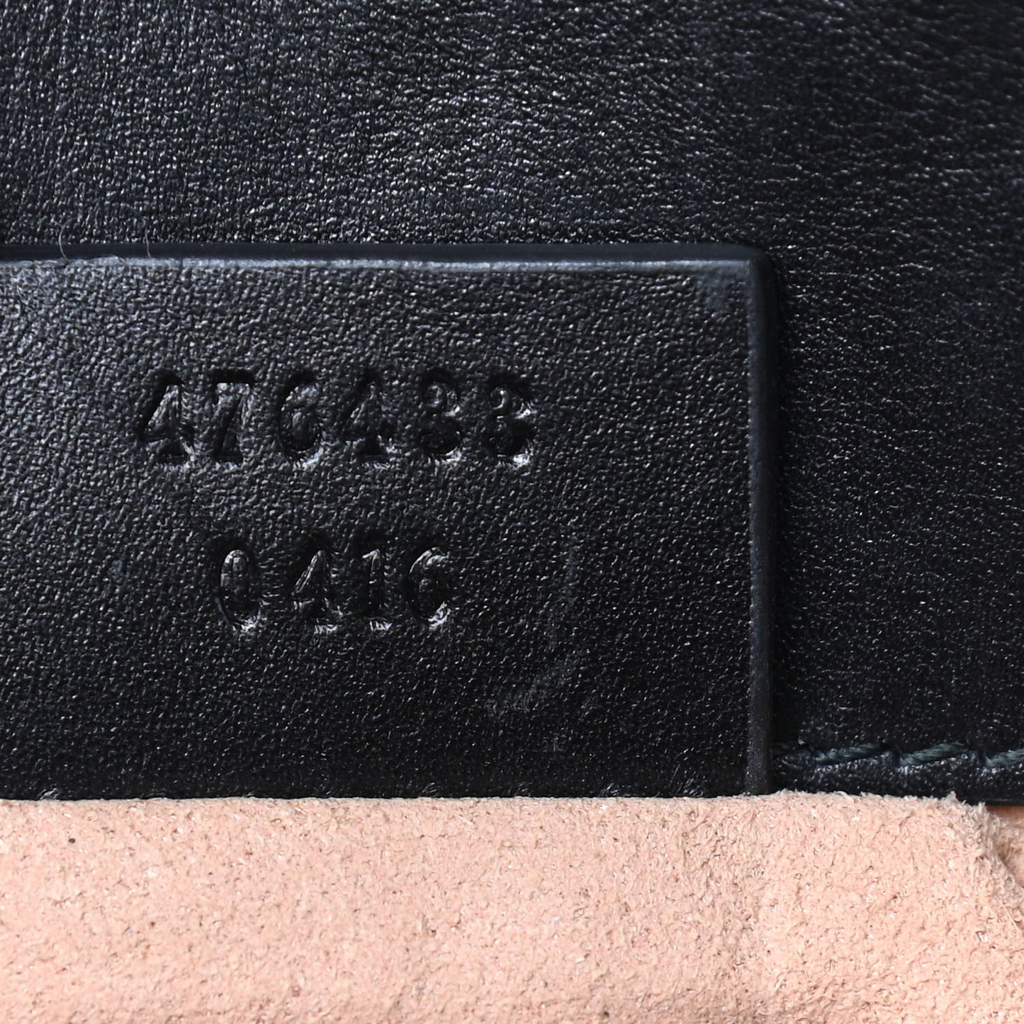 Calfskin Matelasse Super Mini GG Marmont Shoulder Bag Black