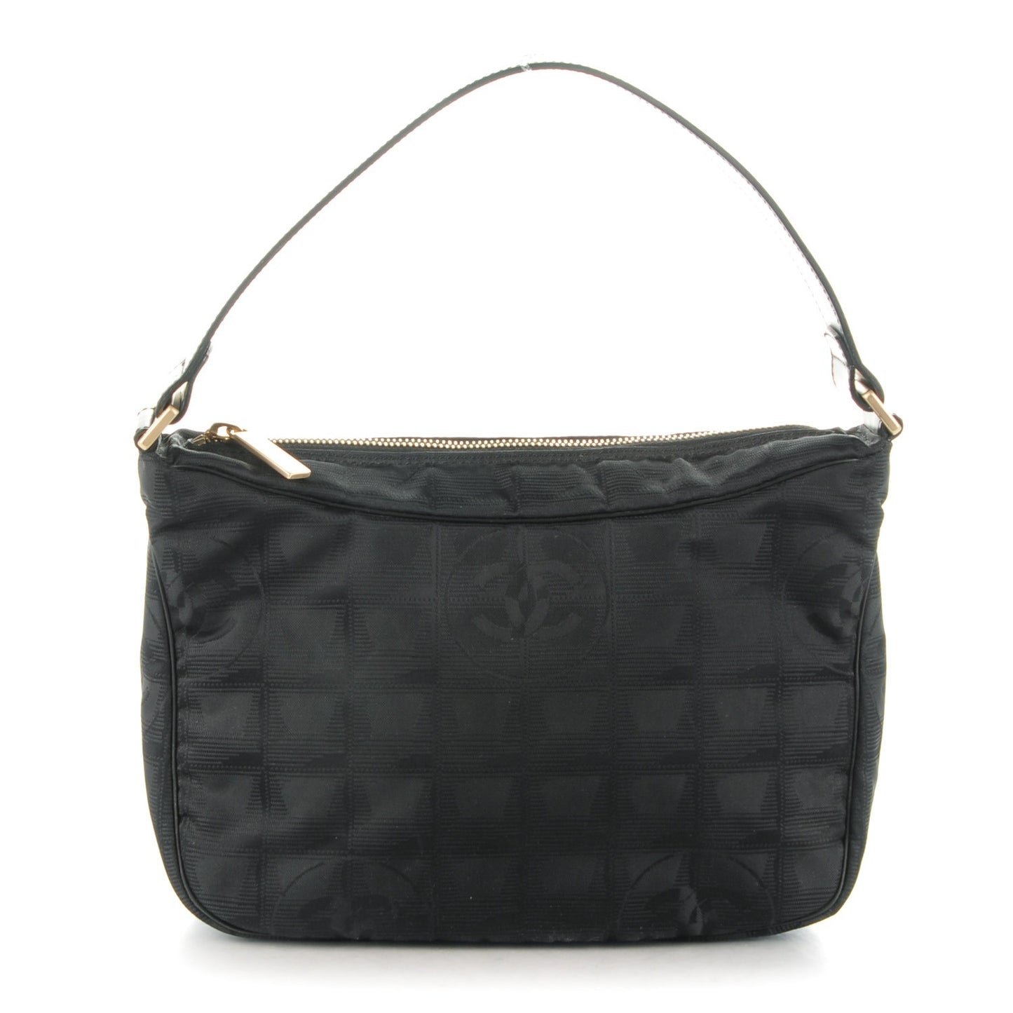 Nylon Travel Hobo Black