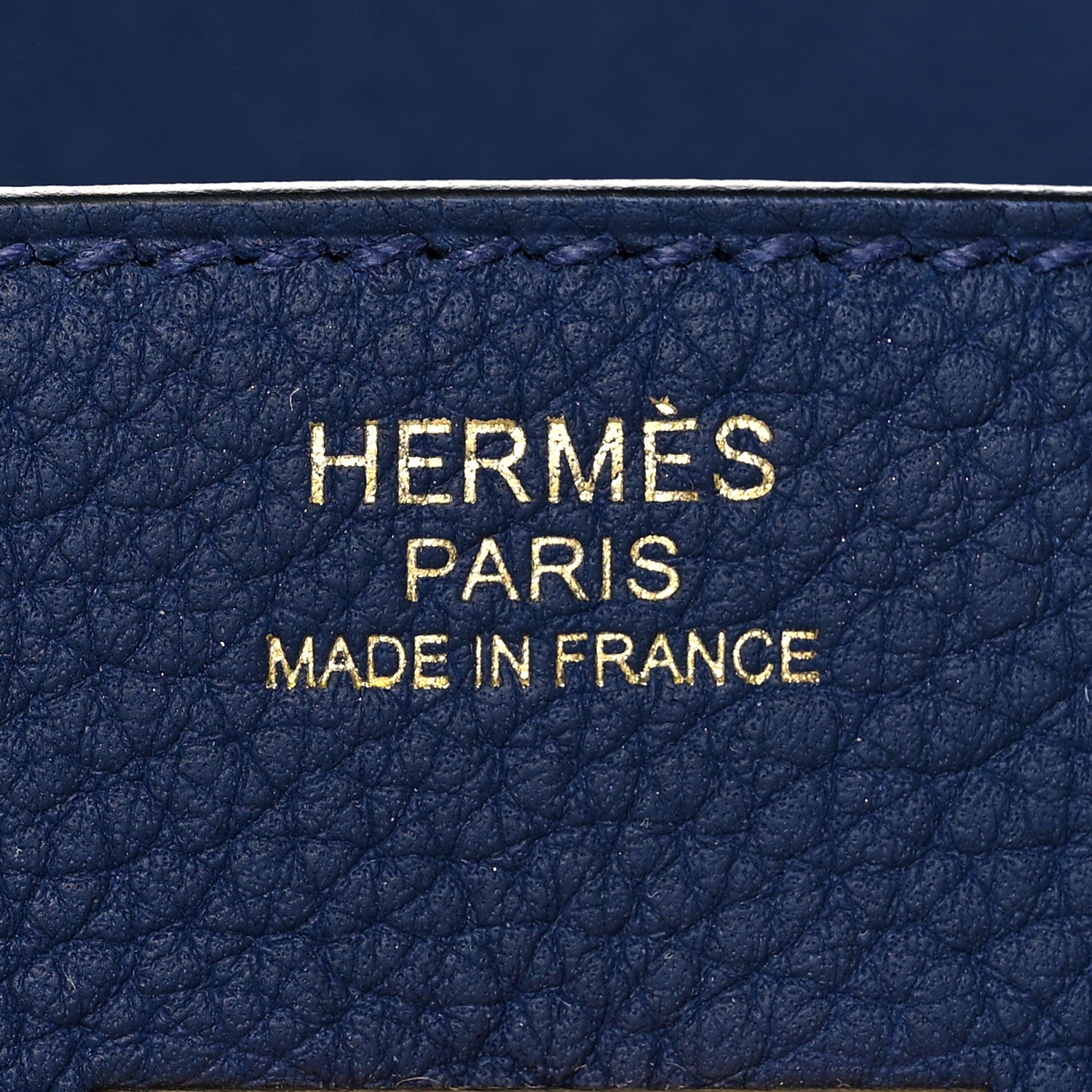 Hermes Togo Birkin 30 Bleu Saphir 24 of 35