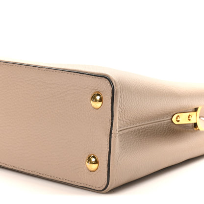 Louis Vuitton Taurillon Capucines PM Galet 9 of 9