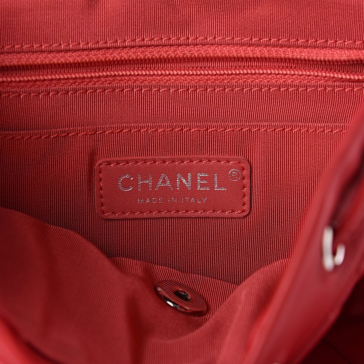 Lambskin Quilted Small Urban Spirit Backpack Red