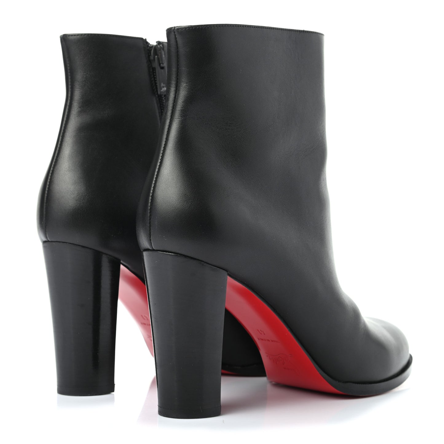 Calfskin Adox 85 Ankle Boots 41 Black