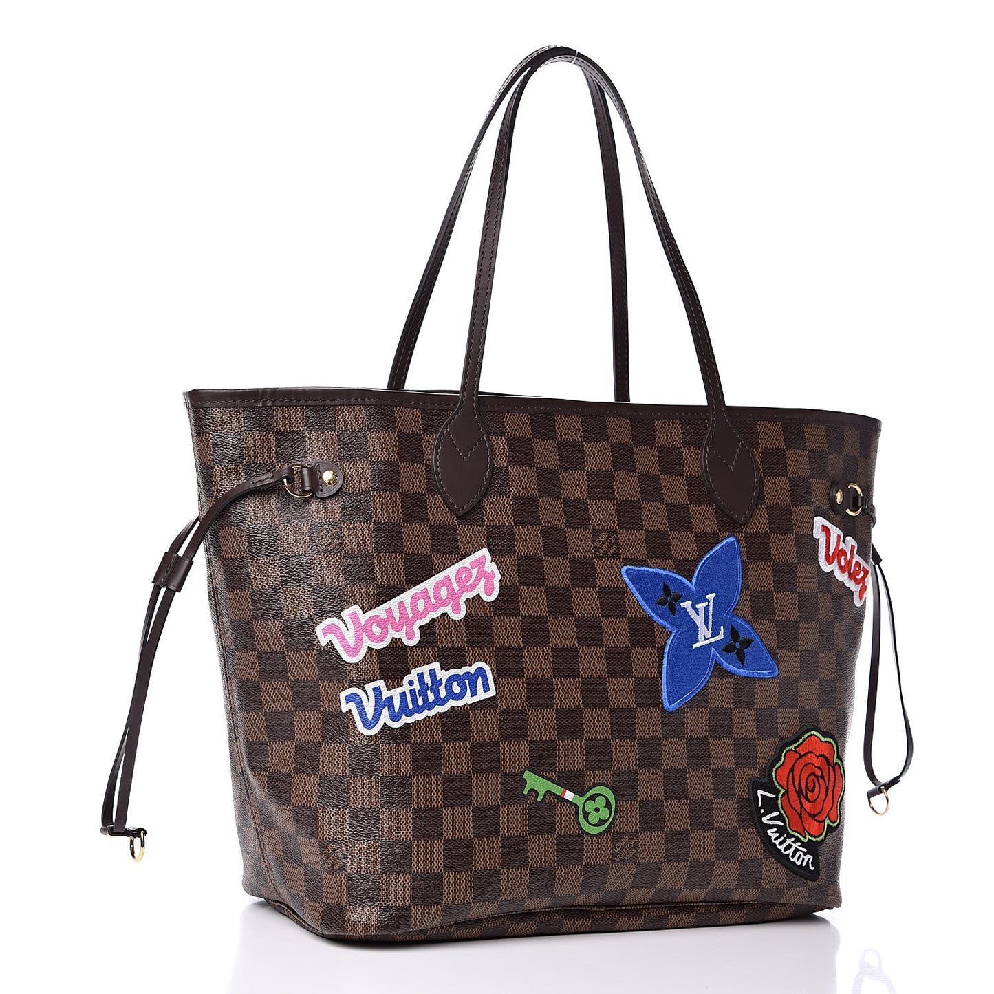 Damier Ebene Travel Stickers Neo Neverfull MM