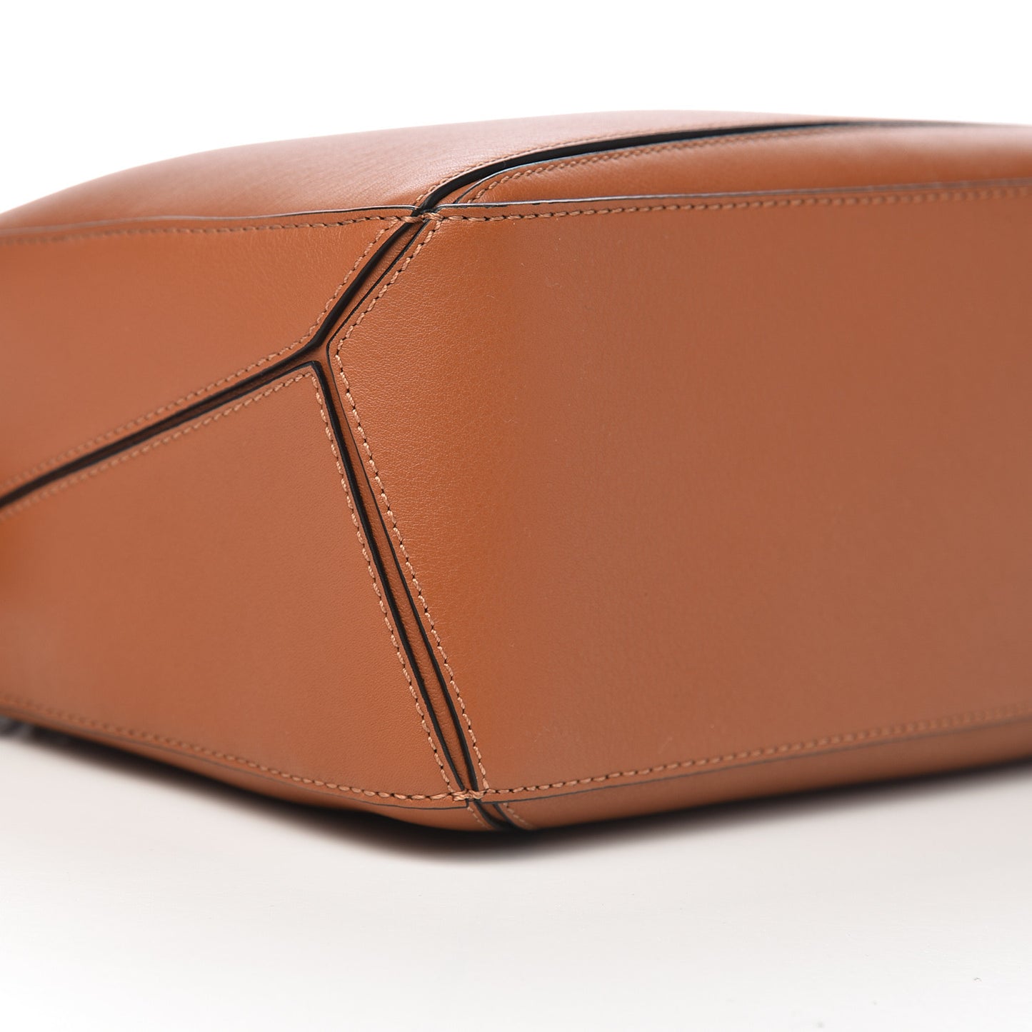 Calfskin Small Puzzle Bag Tan