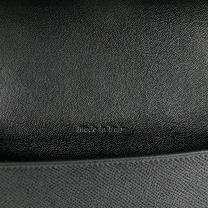 Celine Grained Calfskin Compact Trotteur Black 6 of 6