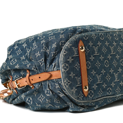 Louis Vuitton Denim Mahina XL Blue 8 of 21