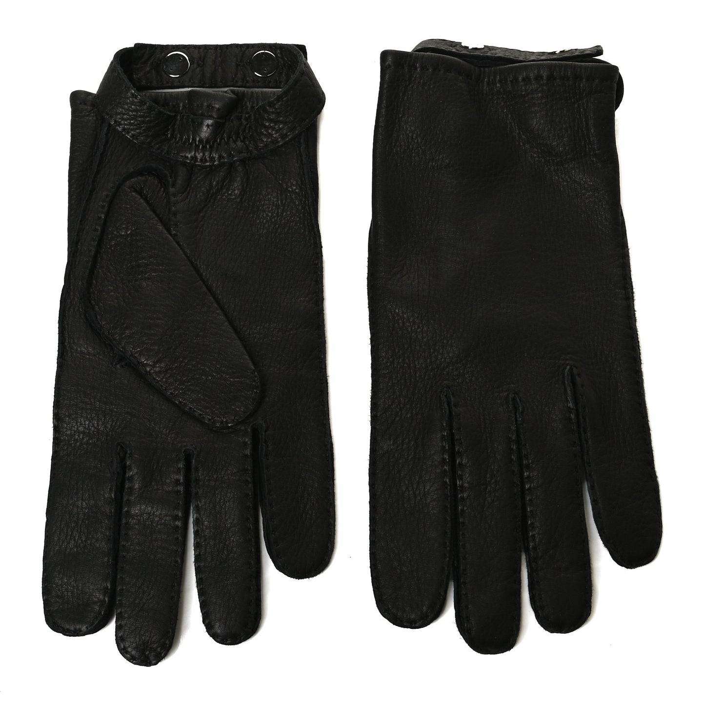 Calfskin Gloves 9 Black