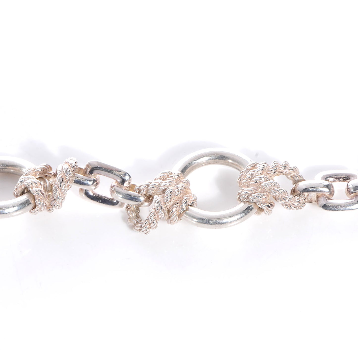 Sterling Silver Nautical Rope Bracelet