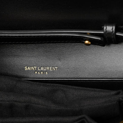 Saint Laurent Smooth Calfskin Le Maillon Chain Wallet Black 11 of 11