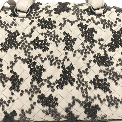 Bottega Veneta Nappa Intrecciato Embroidered Mini Boston Mist 9 of 11