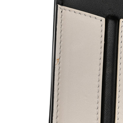 Bulgari Calfskin Serpenti Forever Top Handle White Black 10 of 14