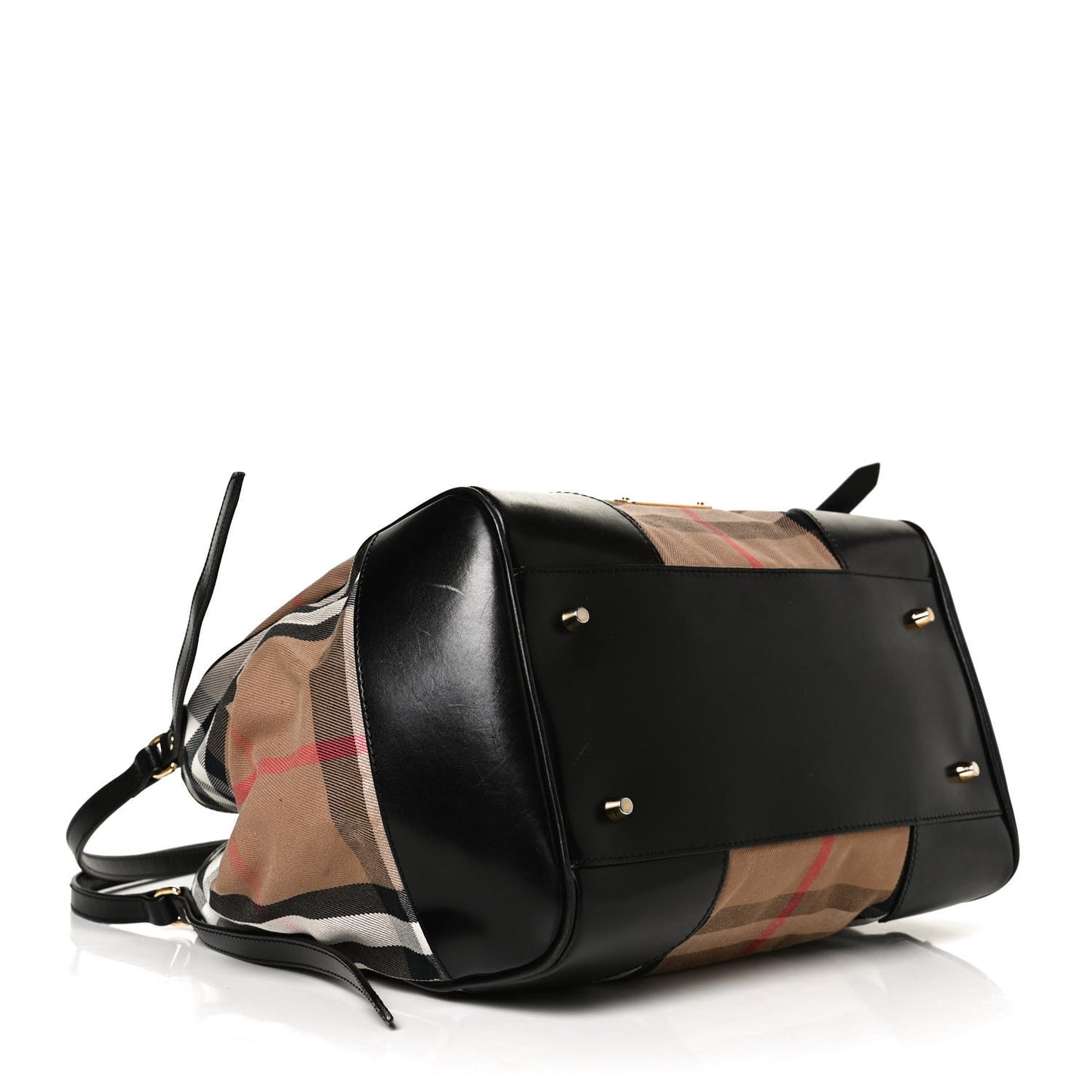 House Check Canterbury Tote Black