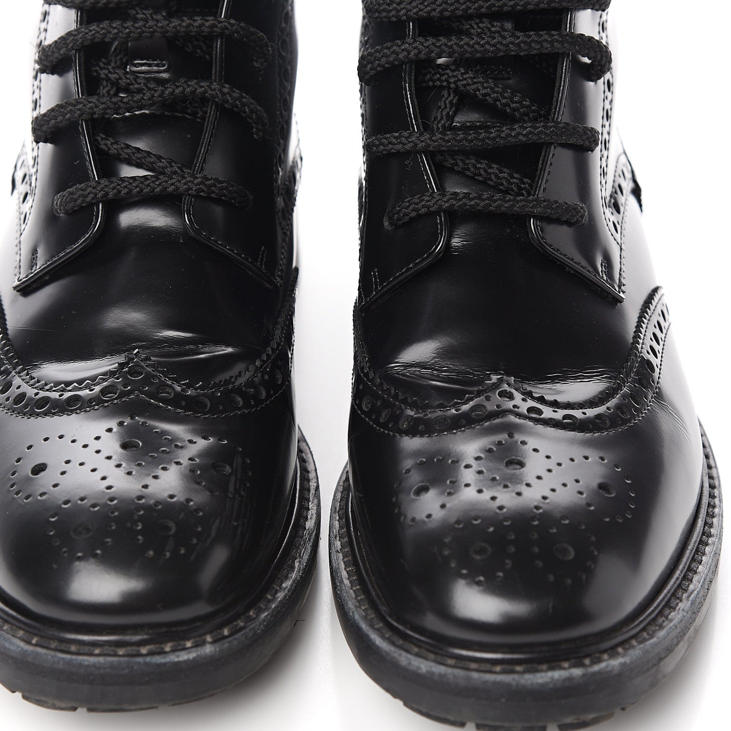 Christian Dior Calfskin D-Order Low Boot 38 Black Red 9 of 10