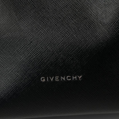 Givenchy Textured Coated Canvas Medium Stargate Shopper Tote Black 6 of 10