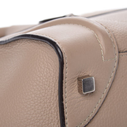 Celine Drummed Calfskin Mini Luggage Dune 11 of 14