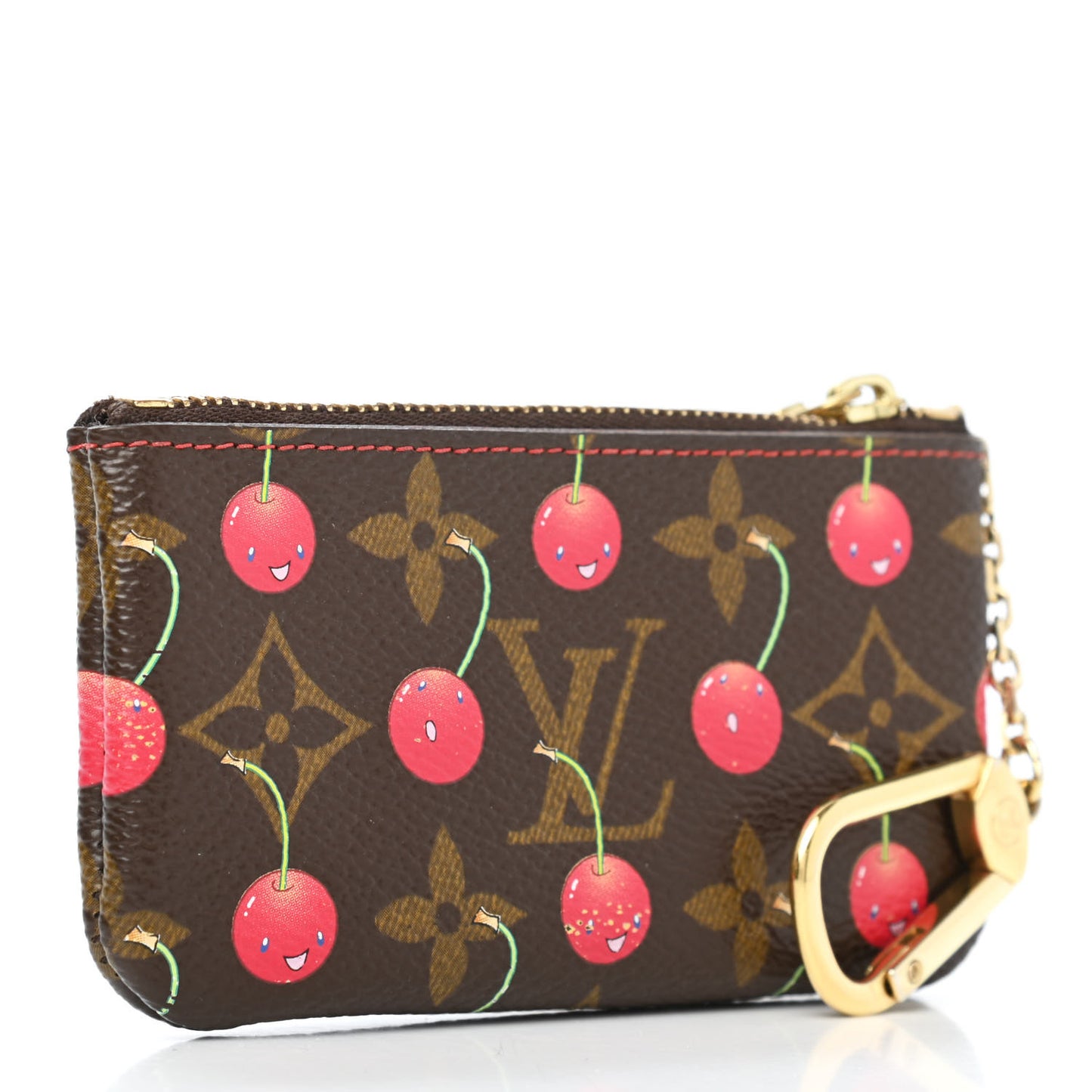 Monogram Cerises Key Pouch