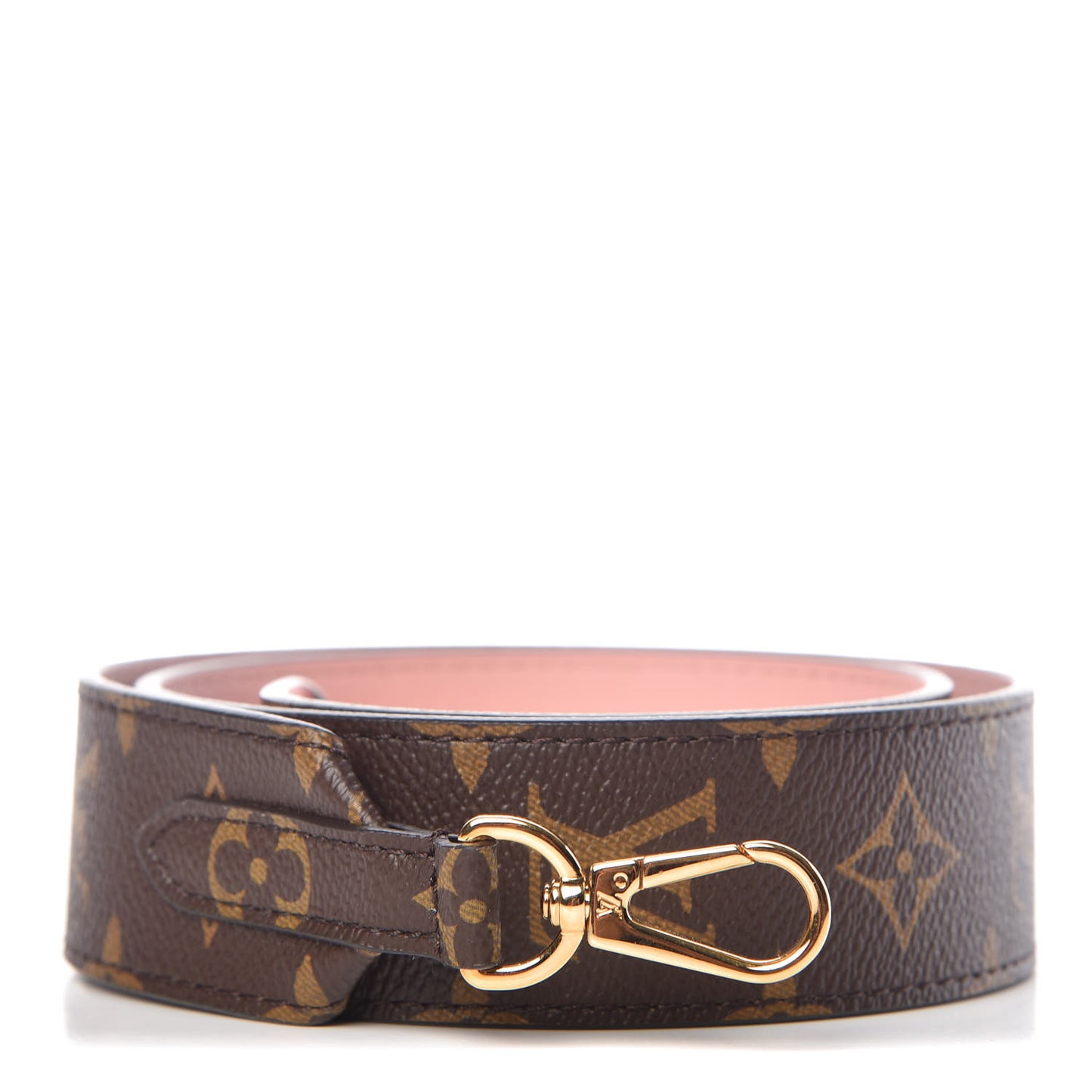 Monogram Bandouliere Shoulder Strap Rose Poudre